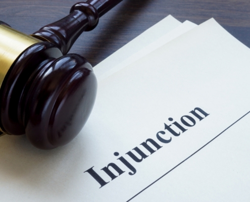 Injunction w/ Gavel